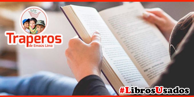 ▷ Donemos Libros Usados【 Peru 】